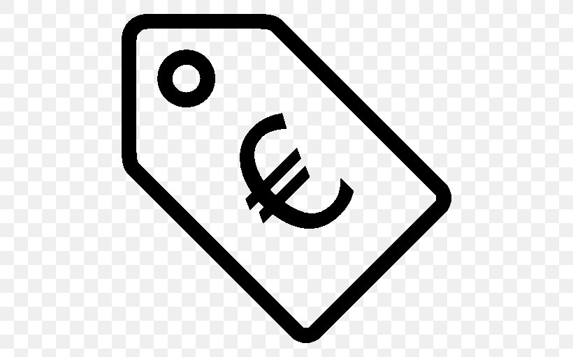 Euro Sign Price Tag Shopping, PNG, 512x512px, Euro Sign, Area, Black And White, Brand, Business Download Free