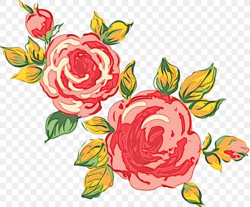 Garden Roses, PNG, 1200x994px, Drawing Flower, Cut Flowers, Floral Design, Floral Drawing, Flower Download Free