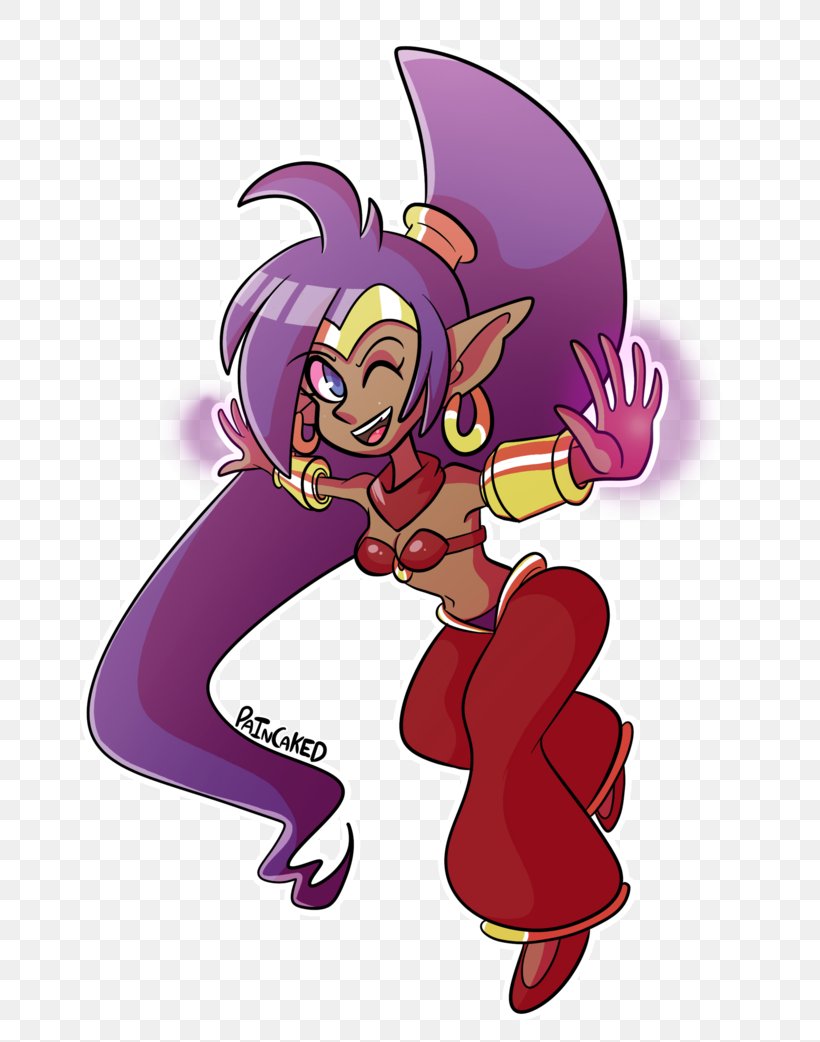 Shantae: Half-Genie Hero Shantae And The Pirate's Curse Wii U Costume, PNG, 766x1042px, Watercolor, Cartoon, Flower, Frame, Heart Download Free