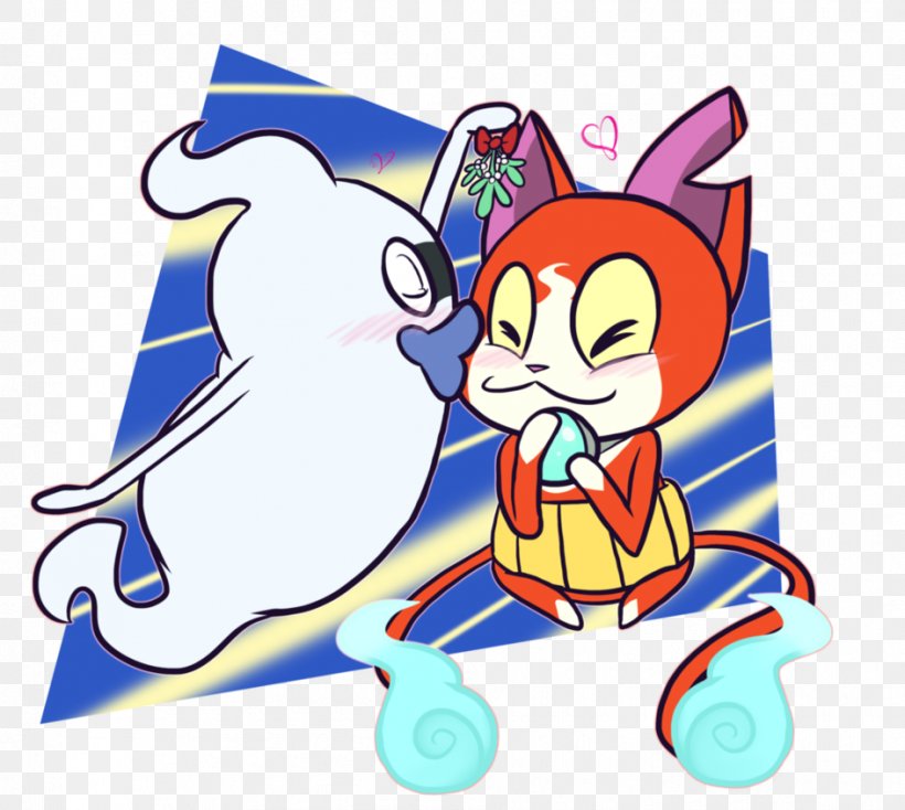 Yo-Kai Watch Clip Art Jibanyan Video Illustration, PNG, 944x846px, Watercolor, Cartoon, Flower, Frame, Heart Download Free