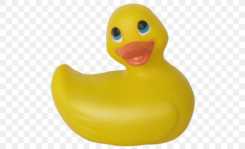 Duck Cartoon, PNG, 500x500px, Duck, Bath Toy, Beak, Bird, Ducks Geese And Swans Download Free