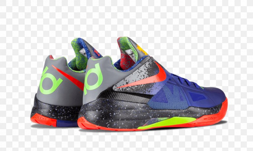Sports Shoes Nike Zoom Kd 4 Nerf Shoes Concord // Bright Crimson 517408 400 Nike Zoom KD Line, PNG, 1000x600px, Sports Shoes, Athletic Shoe, Basketball, Basketball Shoe, Clothing Download Free