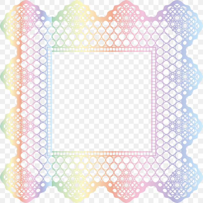 Square Lace, PNG, 3000x3000px, Square Lace, Picture Frame, Rectangle Download Free