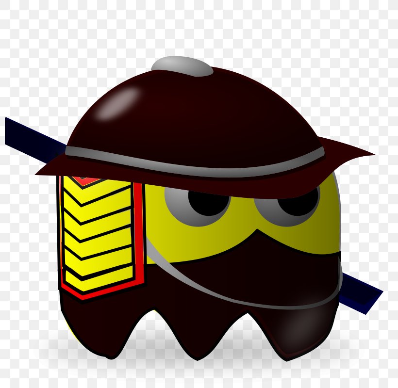 Pac-Man Games Samurai Clip Art, PNG, 800x800px, Pacman, Fictional Character, Headgear, Pacman Games, Samurai Download Free