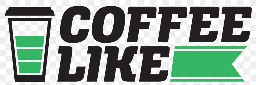 Coffee Font Product Design Logo Brand, PNG, 1920x640px, Coffee, Area, Brand, Drink, Green Download Free