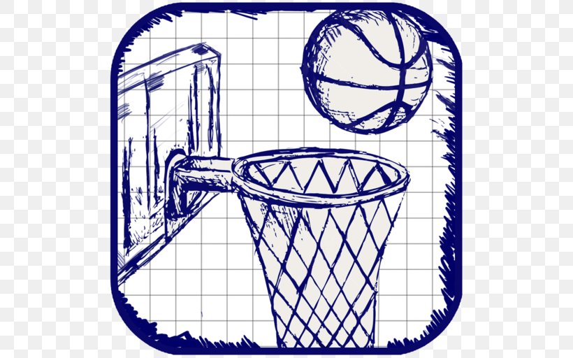 Drawing Basketball, PNG, 512x512px, Drawing, Area, Ball Game, Basket, Basketball Download Free