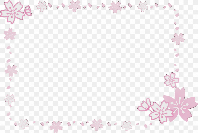 Petal Pink M Line Pattern Point, PNG, 1775x1193px, Watercolor, Area, Line, Meter, Paint Download Free