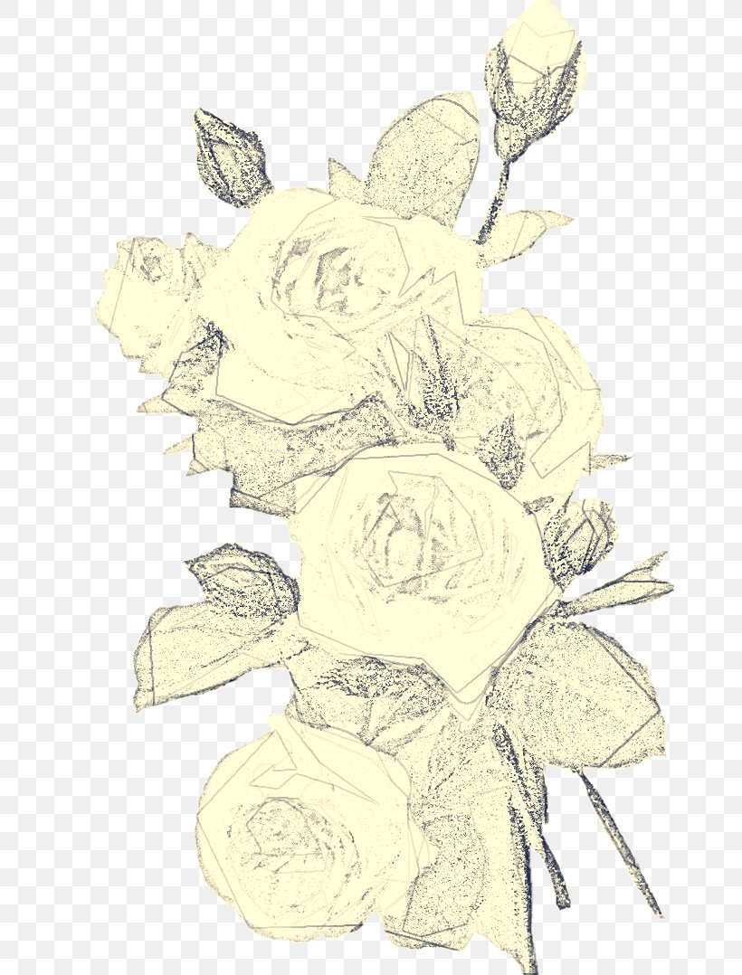 Rose, PNG, 671x1078px, White, Cut Flowers, Drawing, Flower, Line Art Download Free