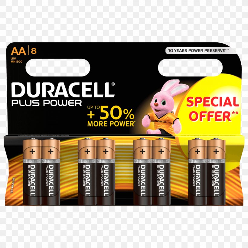AA Battery Duracell Alkaline Battery Electric Battery Digital Cameras, PNG, 1000x1000px, Aa Battery, Alkaline Battery, Apple Iphone 8 Plus, Battery, Computer Component Download Free