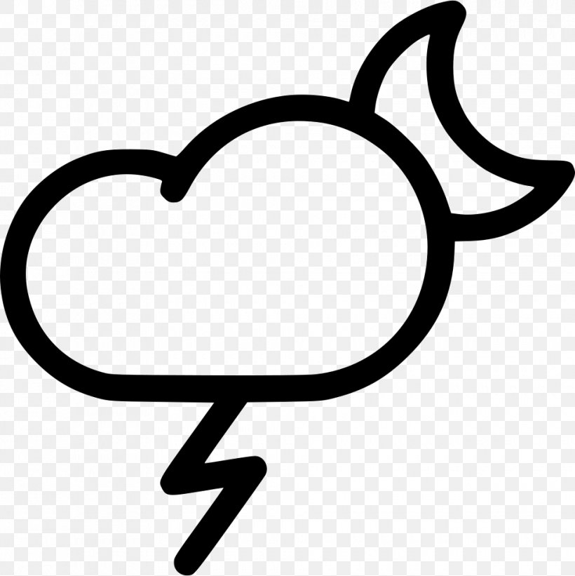 Cloud Clip Art Rain, PNG, 980x982px, Cloud, Area, Black And White, Hail, Heart Download Free