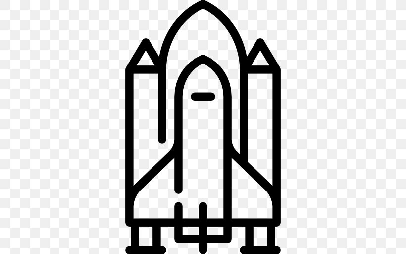 Space Shuttle, PNG, 512x512px, Space Shuttle, Area, Black And White, Brand, Logo Download Free