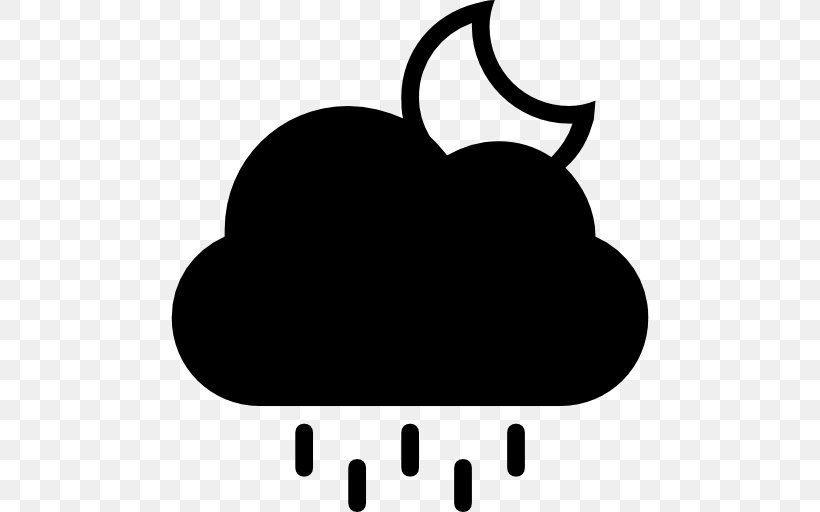 Storm Rain Snow Clip Art, PNG, 512x512px, Storm, Artwork, Black, Black And White, Cloud Download Free