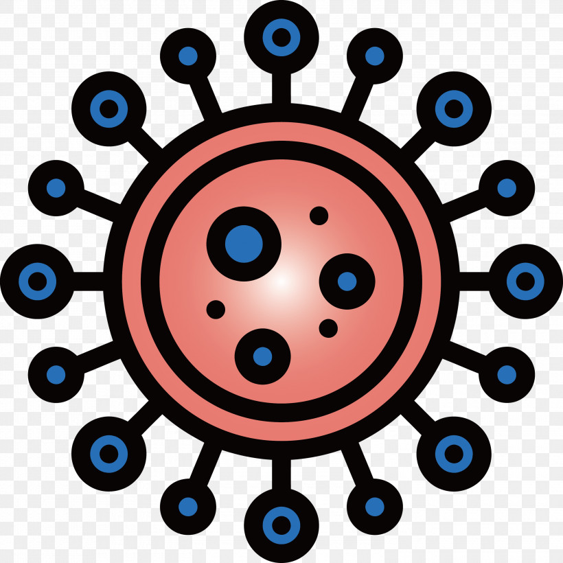 Coronavirus COVID COVID19, PNG, 3000x3000px, Coronavirus, Circle, Covid, Covid19, Emoticon Download Free