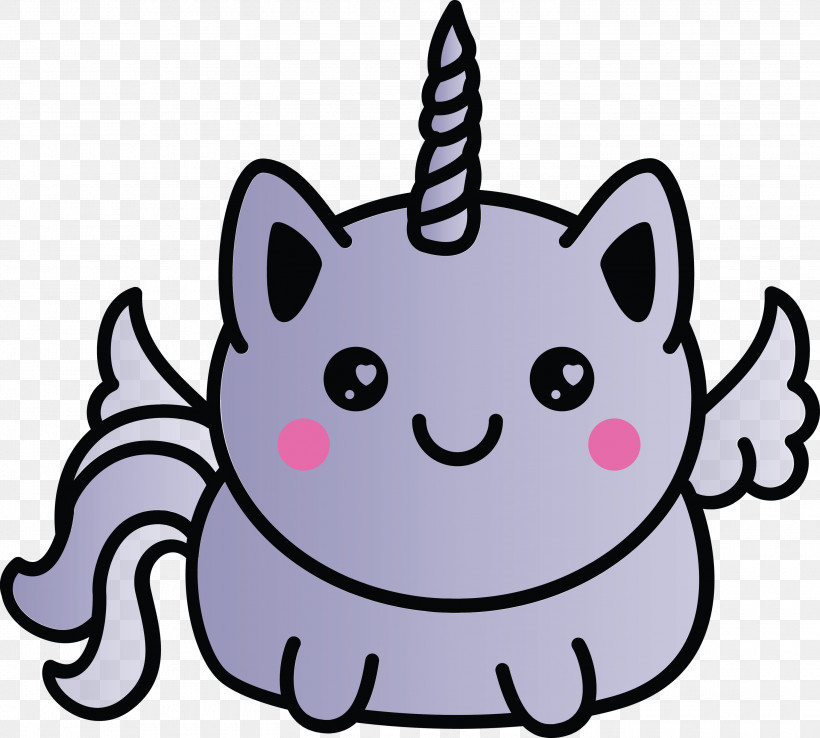 Head Cat Whiskers Cartoon Pink, PNG, 3000x2700px, Cute Unicorn, Cartoon, Cartoon Unicorn, Cat, Finger Download Free