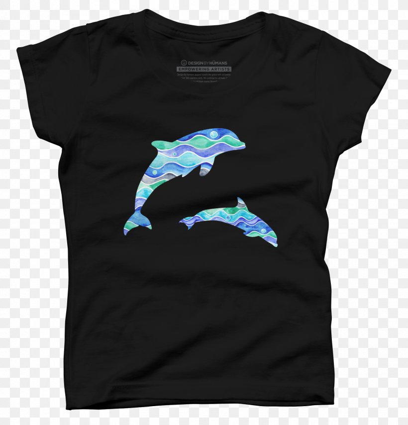 T-shirt Dolphin Hoodie Pocket, PNG, 1725x1800px, Tshirt, Active Shirt, Amazon River Dolphin, Black, Blue Download Free