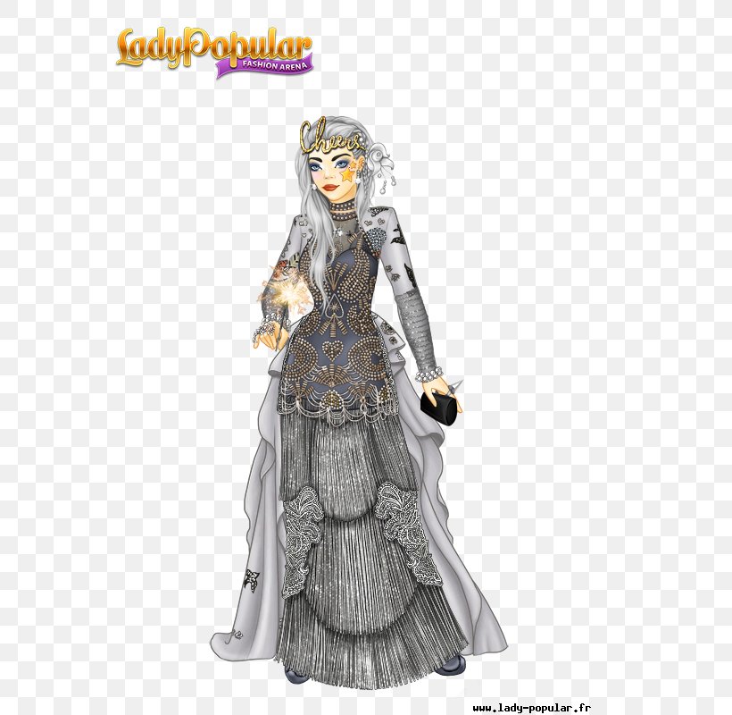 Lady Popular Fashion Character Name Game, PNG, 600x800px, Lady Popular, Action Figure, Action Toy Figures, Character, Clothing Download Free