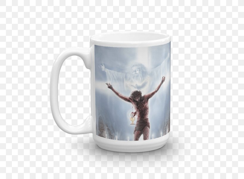 Mug Coffee Cup Trinity Religion Divine Mercy Image, PNG, 600x600px, Mug, Art, Chaplet Of The Divine Mercy, Coffee Cup, Cup Download Free