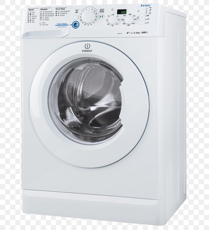 Washing Machines Indesit Co. Home Appliance Hotpoint Laundry, PNG, 702x899px, Washing Machines, Clothes Dryer, Cooking Ranges, Dishwasher, Electric Cooker Download Free