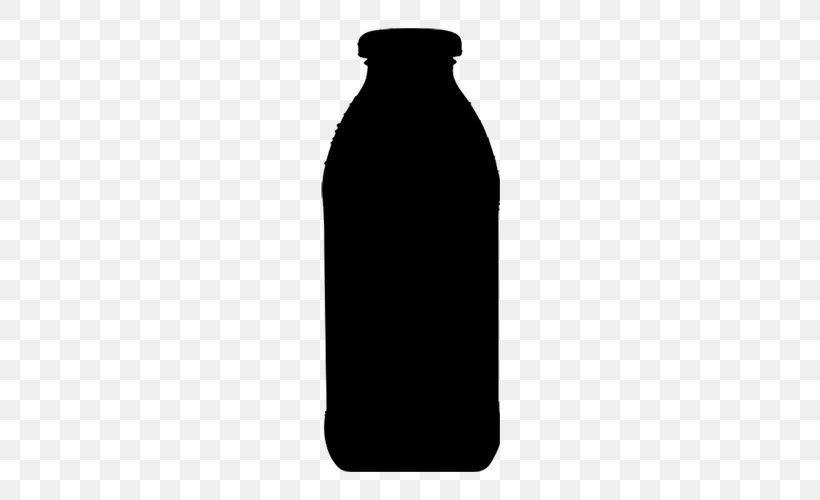 Water Bottles Milk Dairy Products Glass Bottle, PNG, 500x500px, Water Bottles, Black, Bottle, Coconut Milk, Dairy Products Download Free