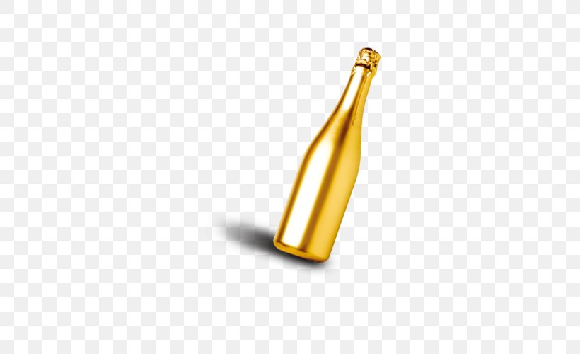 Bottle Gift Gold, PNG, 500x500px, Wine, Alcoholic Drink, Bottle, Christmas, Drink Download Free