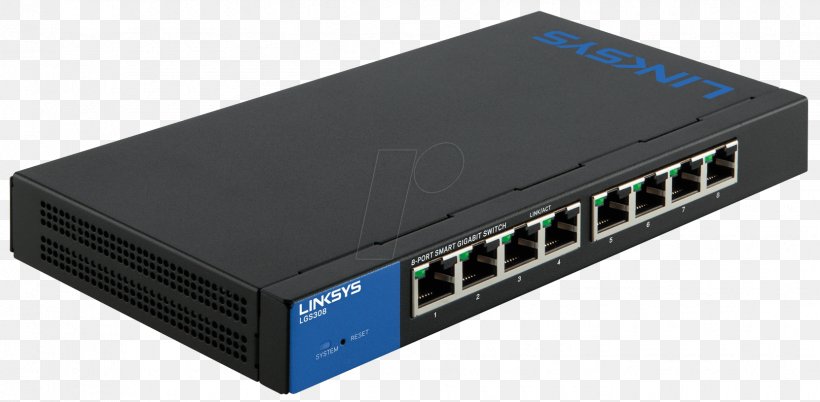 Linksys Unmanaged Switches 8-Port Poe Lgs108P-Eu Power Over Ethernet Gigabit Ethernet Network Switch, PNG, 1662x816px, Linksys, Computer Network, Electronic Device, Electronics Accessory, Ethernet Download Free