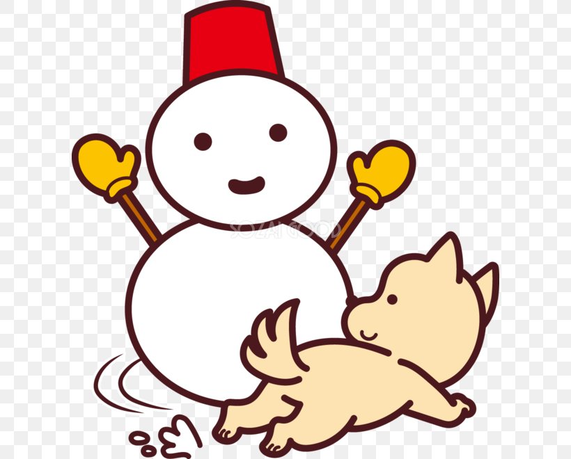 Dog Snowman Daruma Doll Clip Art, PNG, 614x660px, 2018, Dog, Artwork, Bucket, Daruma Doll Download Free