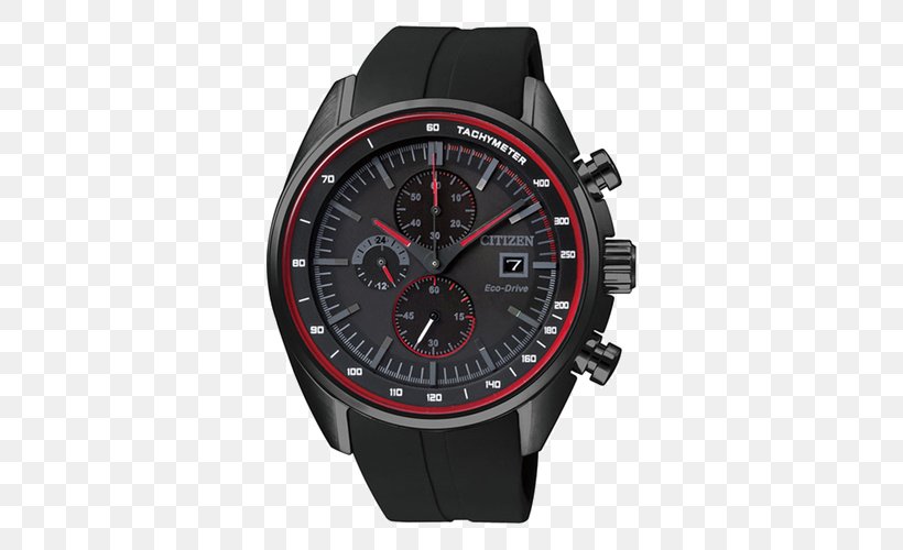 Eco-Drive Chronograph Watch Tachymeter Strap, PNG, 500x500px, Ecodrive, Brand, Chronograph, Horology, Mechanical Watch Download Free