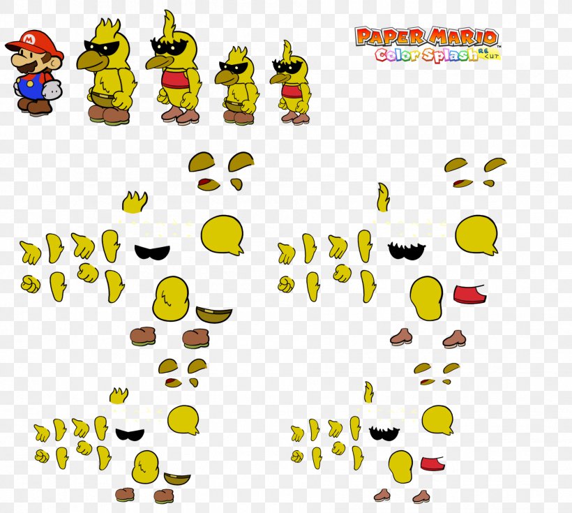 Paper Mario: Color Splash Super Mario RPG Mario Series Nintendo, PNG, 1903x1707px, Paper Mario, Area, Art, Deviantart, Emoticon Download Free