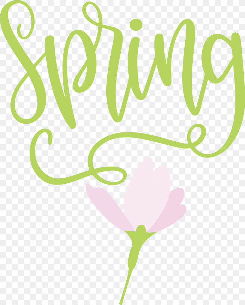 Spring, PNG, 2415x3000px, Spring, Floral Design, Green, Leaf, Logo Download Free