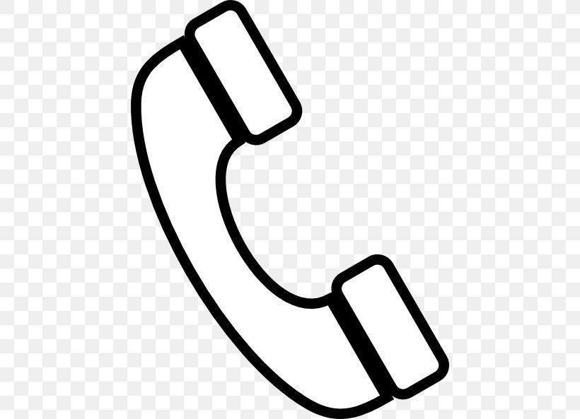 Telephone Website White Clip Art, PNG, 450x593px, Telephone, Area, Black And White, Free Content, Iphone Download Free