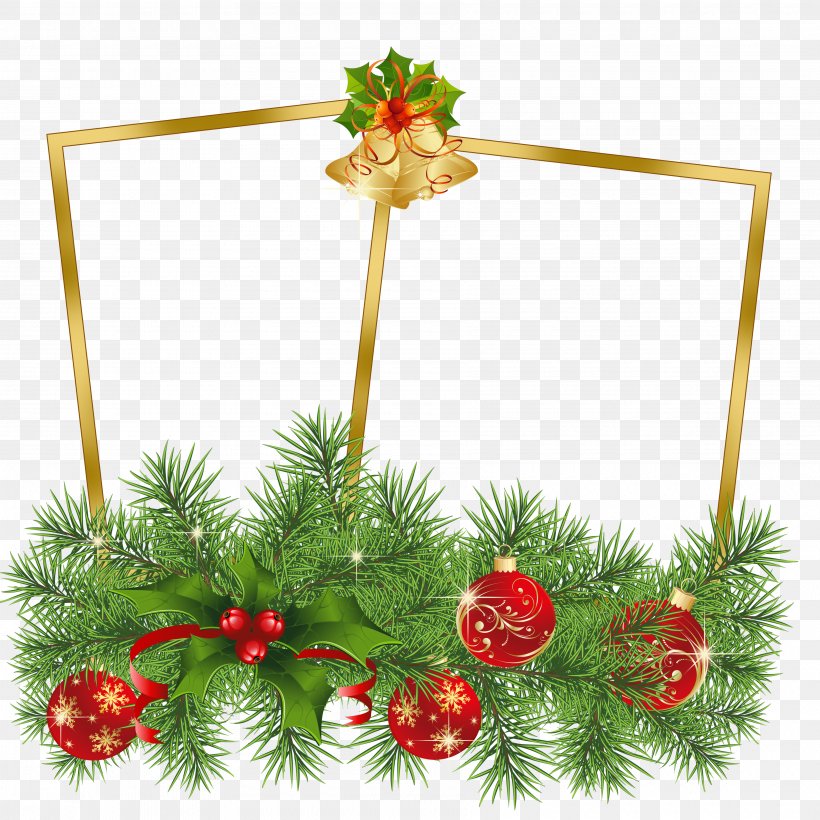 Christmas Ornament Picture Frames Christmas Tree, PNG, 3600x3600px, Christmas Ornament, Bombka, Christmas, Christmas Decoration, Christmas Tree Download Free