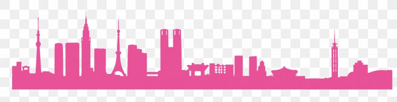 Shinjuku Building Skyline Illustration, PNG, 2030x524px, Shinjuku, Art, Brand, Building, Cityscape Download Free