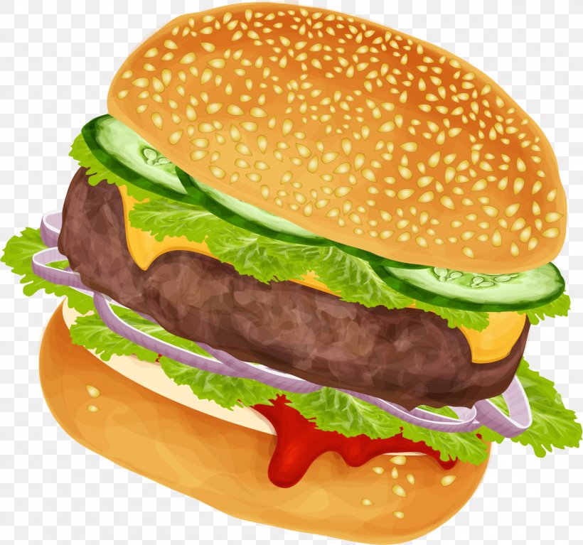 Hamburger Hot Dog Fast Food French Fries Cheeseburger, PNG, 1501x1405px, Hamburger, American Food, Beef, Big Mac, Buffalo Burger Download Free