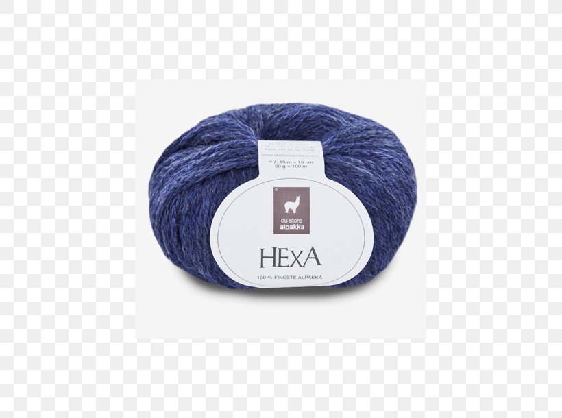 Yarn Alpaca Wool Purple Blue, PNG, 610x610px, Yarn, Alpaca, Blue, Du Store Alpakka, Material Download Free