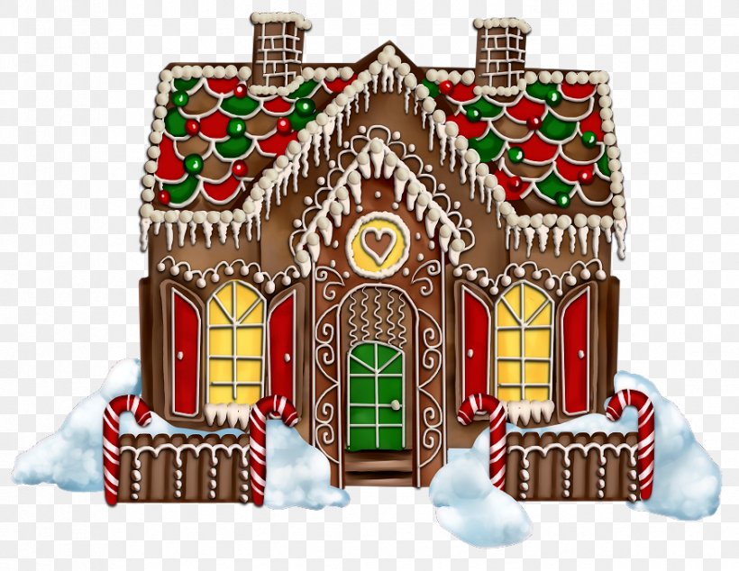 Gingerbread House Christmas Ornament Christmas Card, PNG, 879x680px, Gingerbread House, Christmas, Christmas Card, Christmas Decoration, Christmas Ornament Download Free