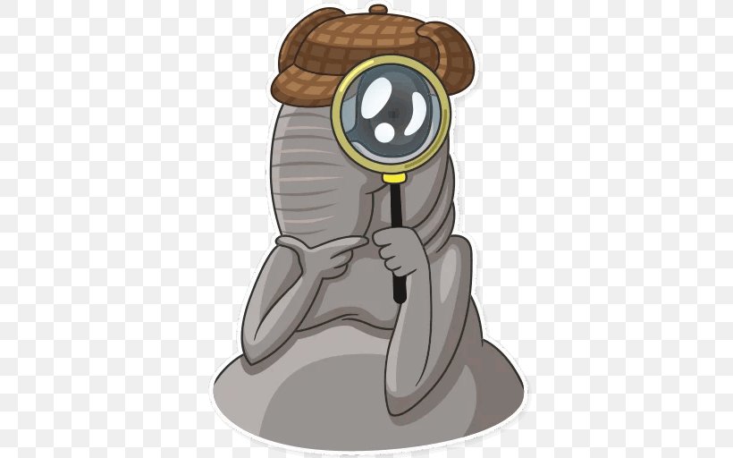 Homunculus Loxodontus Sticker Telegram VKontakte, PNG, 512x512px, Homunculus Loxodontus, Cartoon, Fictional Character, Headgear, Homunculus Download Free