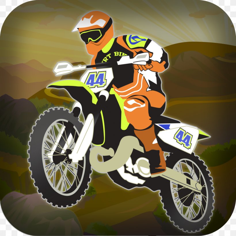 Motocross Flappy Golf Rival Knights Downhill Mountain Biking Leo's Fortune, PNG, 1024x1024px, Watercolor, Cartoon, Flower, Frame, Heart Download Free