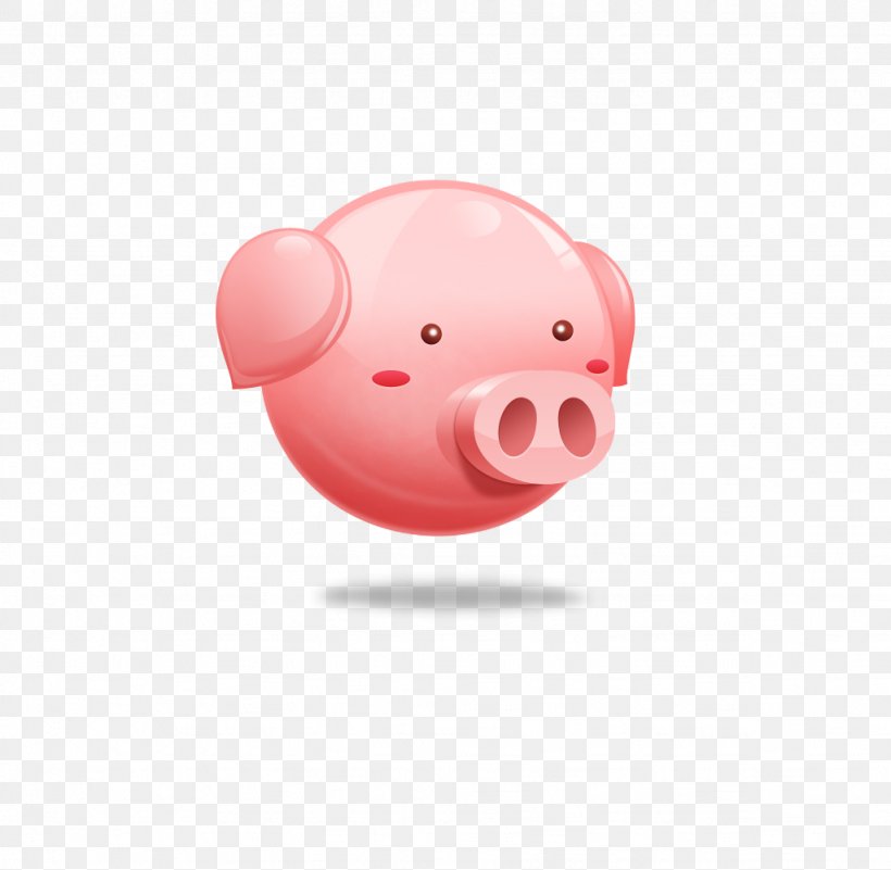 Domestic Pig Snout Piggy Bank Wallpaper, PNG, 1024x1001px, Domestic Pig, Bank, Cartoon, Closeup, Computer Download Free