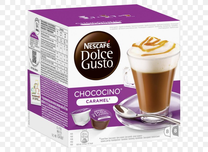 Dolce Gusto Latte Macchiato Coffee Hot Chocolate, PNG, 635x600px, Dolce Gusto, Cafe Au Lait, Caffeine, Cappuccino, Caramel Download Free