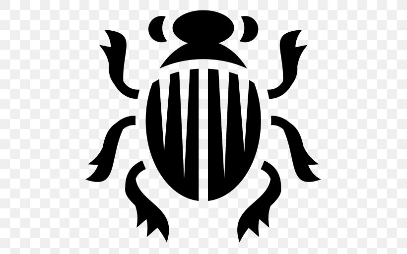 Dung Beetle Scarab Clip Art, PNG, 512x512px, Beetle, Black And White, Brand, Digital Image, Dung Beetle Download Free