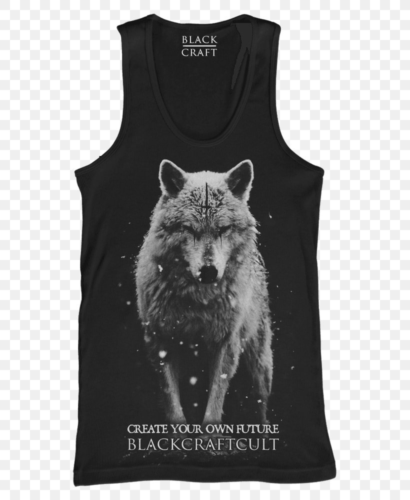 T-shirt Gray Wolf Clothing Lone Wolf, PNG, 653x1000px, Tshirt, Active Tank, Baron Corbin, Black, Black And White Download Free