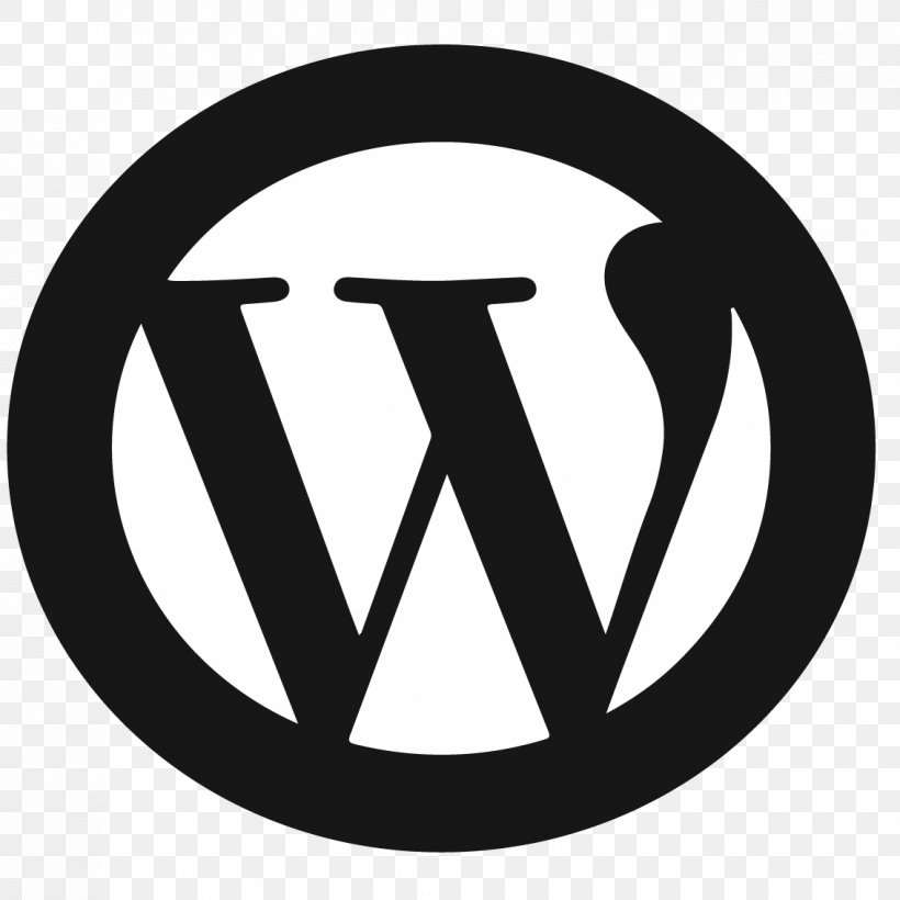 WordPress Blog, PNG, 1134x1134px, Wordpress, Black And White, Blog, Brand, Logo Download Free