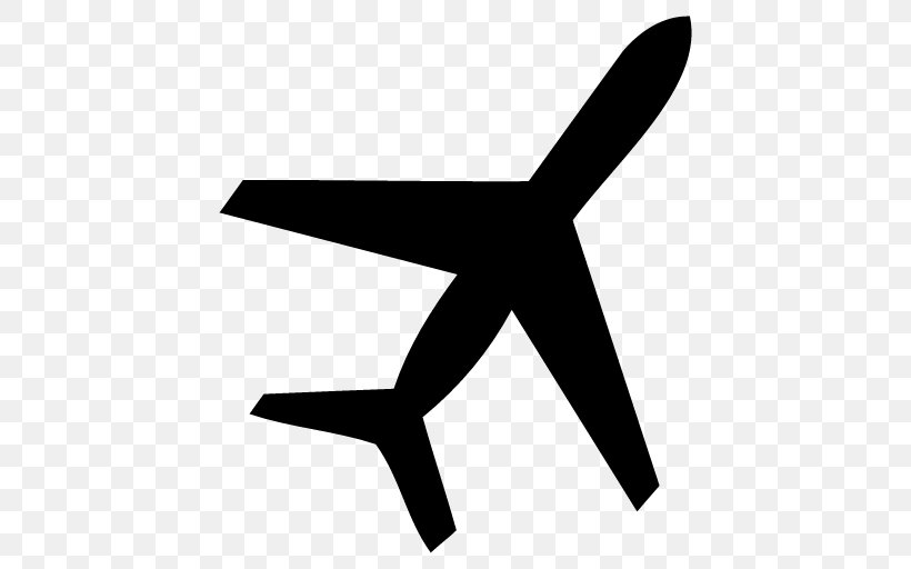 Airplane ICON A5, PNG, 512x512px, Airplane, Air Travel, Aircraft, Black And White, Commaseparated Values Download Free