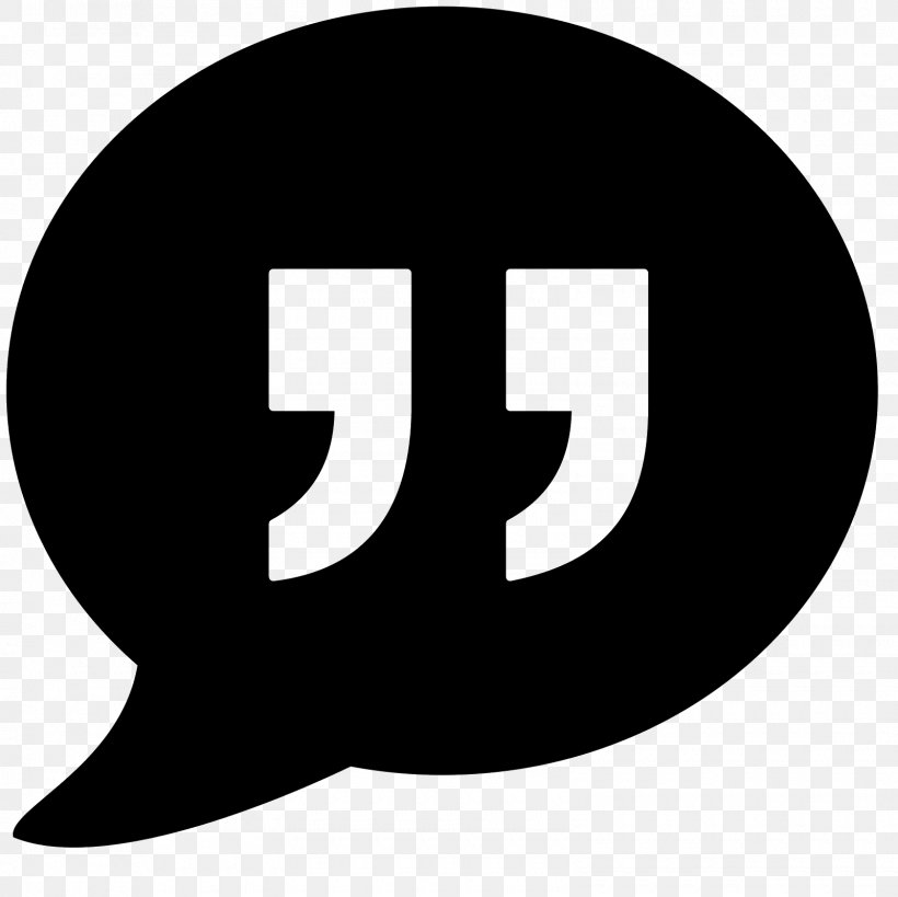 Quotation Mark, PNG, 1600x1600px, Quotation, Black And White, Brand, Citation, Image File Formats Download Free