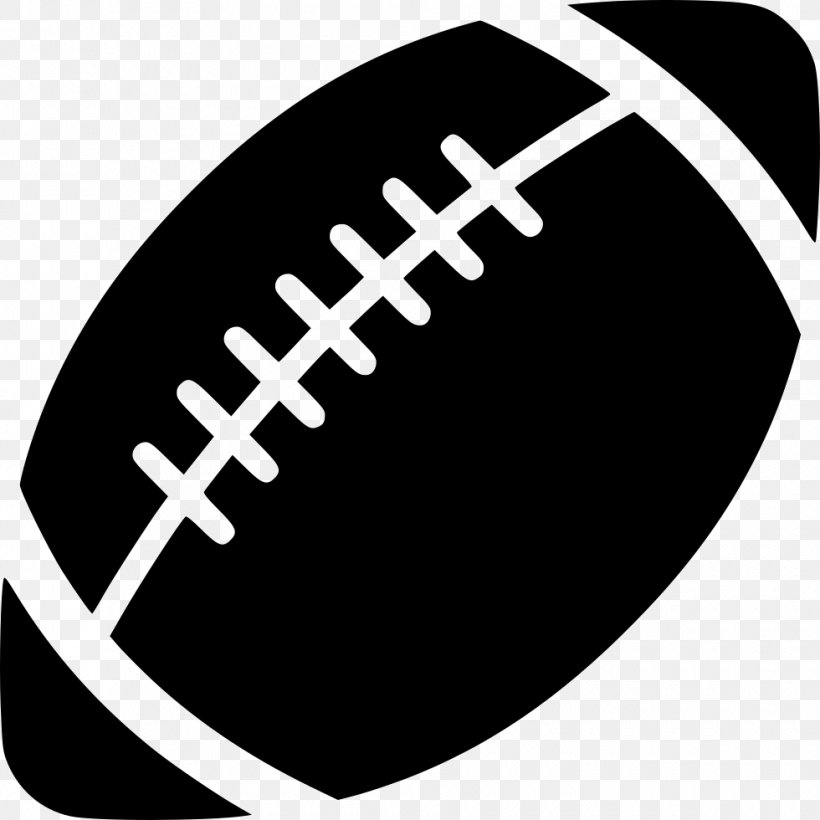 American Football Rugby Football Sports, PNG, 980x980px, American Football, Ball, Black And White, Brand, Font Awesome Download Free