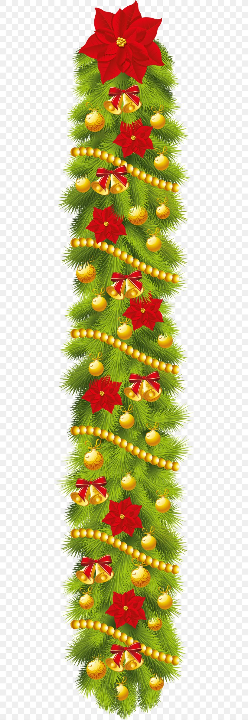 Garland Christmas Ornament Clip Art, PNG, 456x2381px, Garland, Christmas, Christmas Card, Christmas Decoration, Christmas Lights Download Free