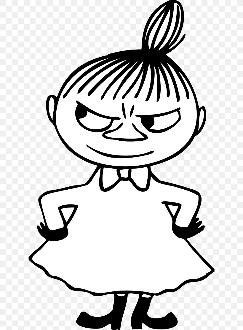 Little My Snork Maiden Moominvalley Moomintroll Moomins, PNG, 628x1112px, Little My, Art, Artwork, Black, Black And White Download Free