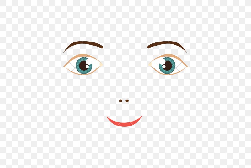 Facial Expression Face Eyebrow Forehead, PNG, 550x550px, Watercolor, Cartoon, Flower, Frame, Heart Download Free