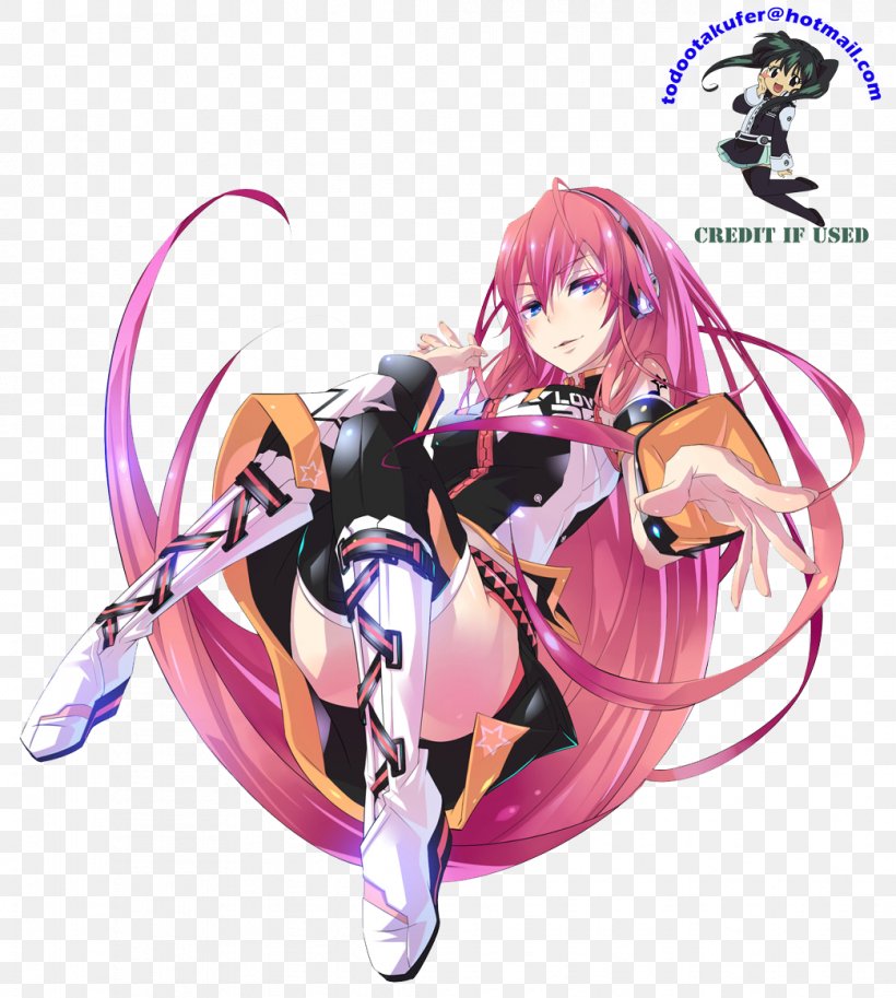 Megurine Luka Brave Heart Vocaloid Kaito Meiko, PNG, 1043x1162px, Watercolor, Cartoon, Flower, Frame, Heart Download Free