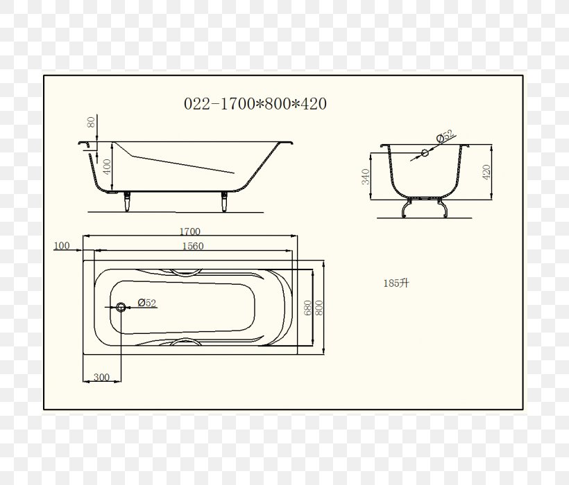 Paper Technical Drawing Bathtub, PNG, 700x700px, Paper, Area, Artikel, Artwork, Bathtub Download Free